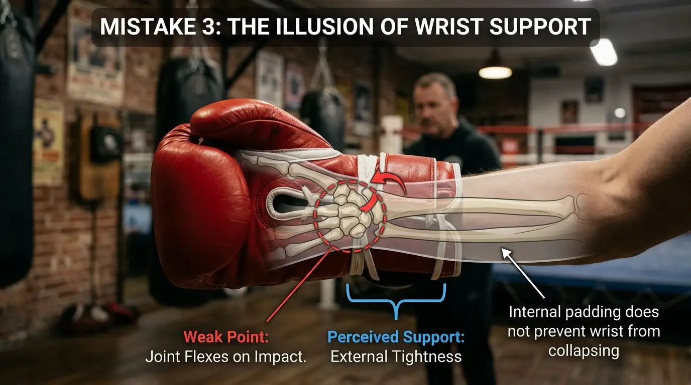 Mistake 3 The Illusion of Wrist Support
