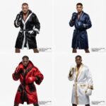 boxing robes show some punching style