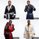 boxing robes show some punching style