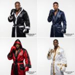 boxing robes show some punching style