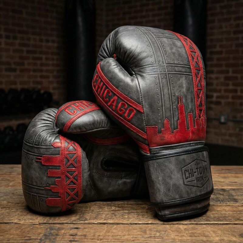 boxing gloves on the table