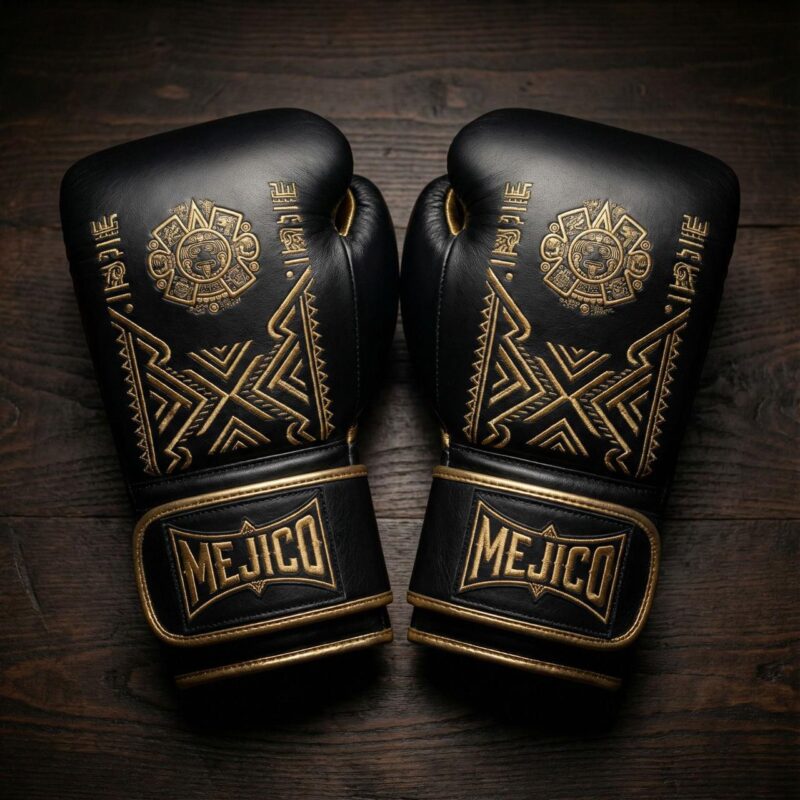 boxing gloves on the table