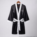 boxing robes black dress
