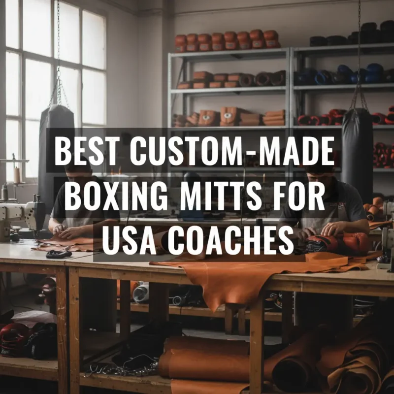 Best Custom-Made Boxing Mitts for USA Coaches