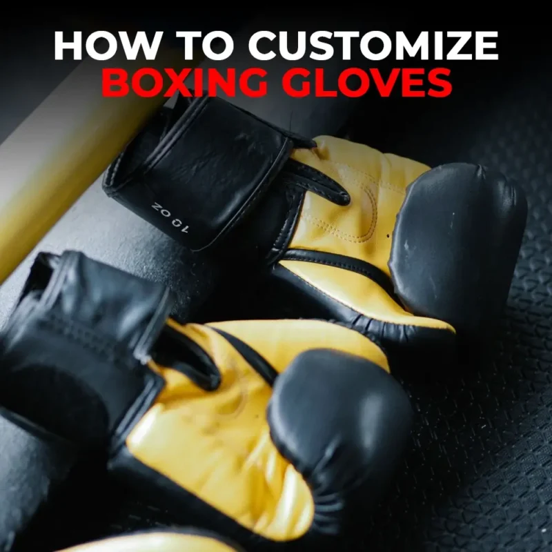 how to customize boxing gloves
