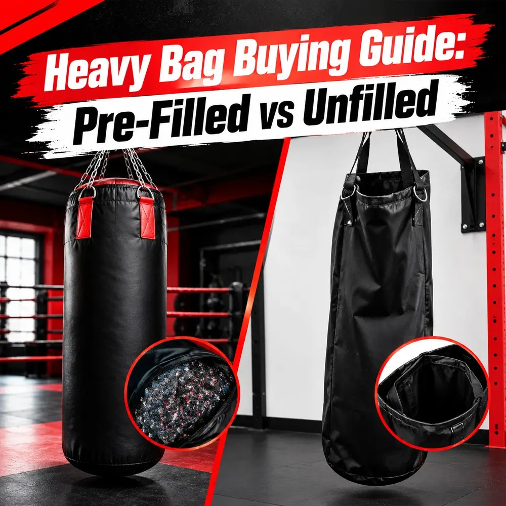 Heavy Bag Buying Guide Pre-Filled vs Unfilled