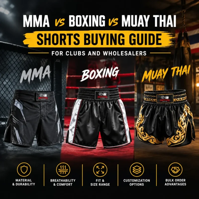 MMA vs Boxing vs Muay Thai Shorts